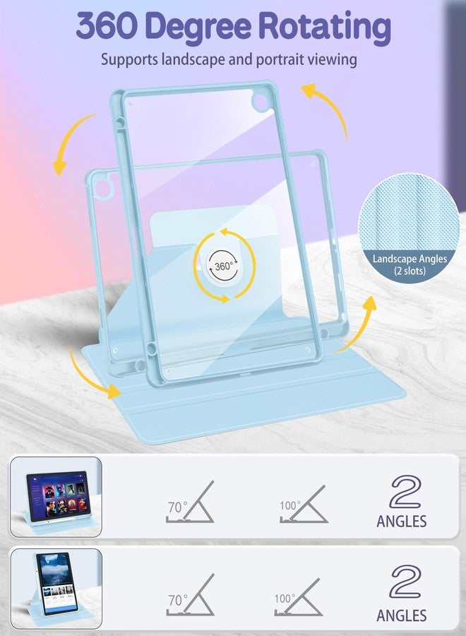 Kidcube for Samsung Galaxy Tab A9 Plus Case 11 Inch for Women Girls Kids Folio Cover with Pencil Holder Cute Kawaii Design Rotating Stand Girly Fashion for Tab A9+ Plus Tablet Case SM-X210/X216/X218 - Image 3